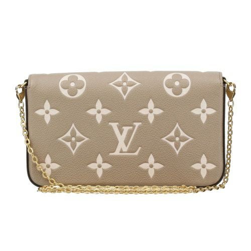 ルイヴィトン ショルダーバッグ モノグラム アンプラント ポシェット・フェリシー ベージュ LOUIS VUITTON M82610 トゥルトレールクレーム