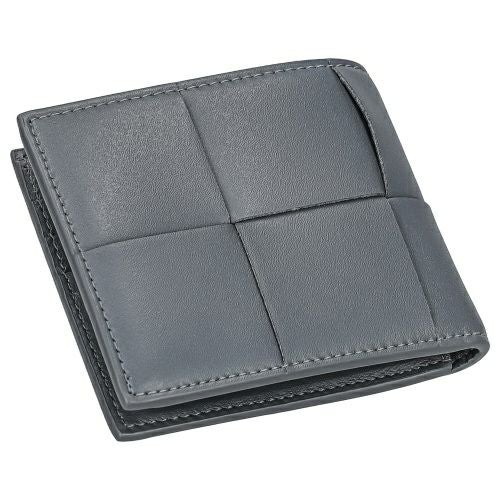 BOTTEGA VENETA グレー 二つ折り財布 ボッテガヴェネタ BOTTEGA VENETA 財布 二つ折り財布 折りたたみ財布