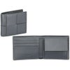 ボッテガヴェネタ 二つ折り財布 メンズ マキシイントレチャート INTRECCIATO グレー BOTTEGA VENETA 649605 VBWD2 1242