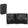 ボッテガヴェネタ 三つ折り財布 メンズ イントレチャート INTRECCIATO ブラック BOTTEGA VENETA 690595 VCPQ3 8803
