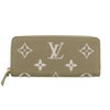 ルイヴィトン 長財布 レディース モノグラム アンプラント ポルトフォイユ・クレマンス ベージュ LOUIS VUITTON M82478