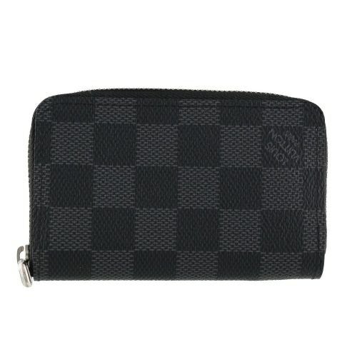 ルイヴィトン コインケース メンズ グラフィット ジッピー・コインパース ブラック LOUIS VUITTON N63076 &nbsp;