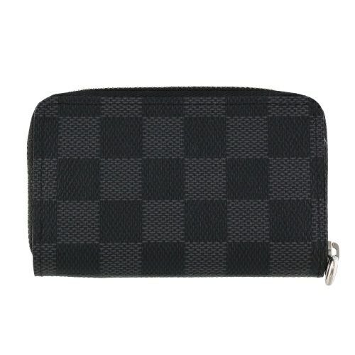 ルイヴィトン コインケース メンズ グラフィット ジッピー・コインパース ブラック LOUIS VUITTON N63076 &nbsp;