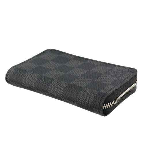 ルイヴィトン コインケース メンズ グラフィット ジッピー・コインパース ブラック LOUIS VUITTON N63076 &nbsp;