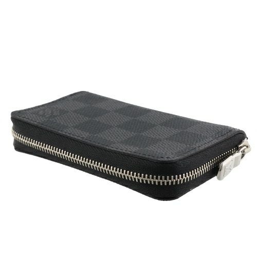 ルイヴィトン コインケース メンズ グラフィット ジッピー・コインパース ブラック LOUIS VUITTON N63076 &nbsp;