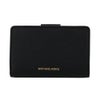 マイケルコース 二つ折り財布 レディース グリニッジ ミディアム タブ ジップ ウォレット ブラック MICHAEL KORS 32F1GGRD8L 001 BLACK