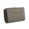 マイケルコース 二つ折り財布 レディース グレー MICHAEL KORS 35S3GTVF6O PEARL GREY