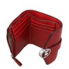 マイケルコース 三つ折り財布 レディース カルメン ノン レザー ヴィーガン レッド MICHAEL KORS 35T2SNMF6L BRIGHT RED
