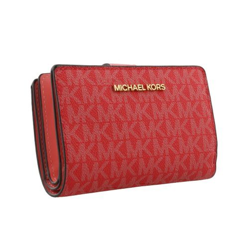 マイケルコース 二つ折り財布 レディース ピンク MICHAEL KORS D35F8GTVF2B CORAL RF MLT