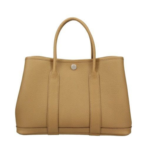 エルメス ガーデンパーティ30 TPM ビスキュイ ネゴンダ シルバー金具 B刻印 HERMES Garden party TPM