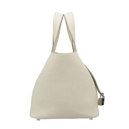 エルメス ピコタン・ロック18 PM ペトン トリヨンクレマンス シルバー金具 B刻印 HERMES Picotin PM