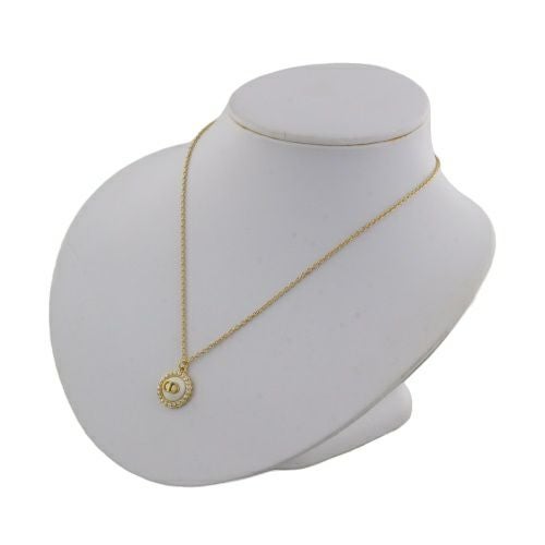 クリスチャンディオール ネックレス レディース PETIT CD ホワイト