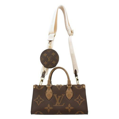 ルイヴィトン ハンドバッグ モノグラム オンザゴー EW ブラウン LOUIS