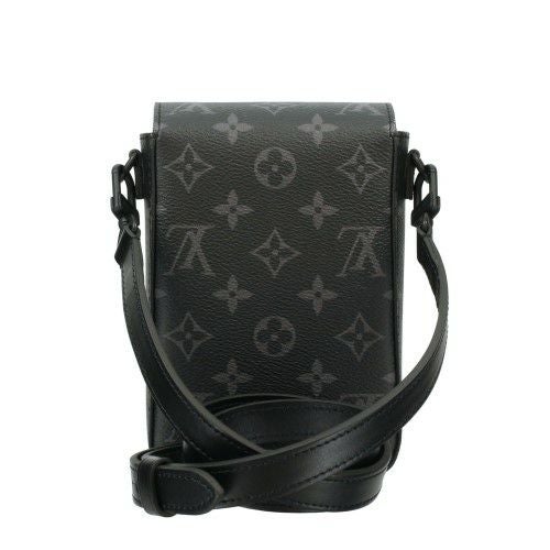 ルイヴィトン ショルダーバッグ モノグラム Sロック ヴェルティカル・ウェアラブル ウォレット ブラック LOUIS VUITTON M82252