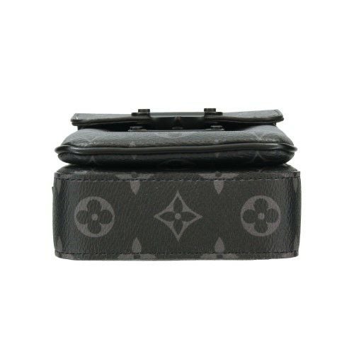 ルイヴィトン ショルダーバッグ モノグラム Sロック ヴェルティカル・ウェアラブル ウォレット ブラック LOUIS VUITTON M82252