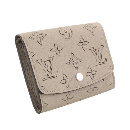 ルイヴィトン 二つ折り財布 マヒナ ポルトフォイユ・イリス ピンク LOUIS VUITTON M62542 ガレ