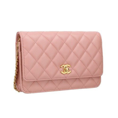 シャネル チェーンウォレット レディース ココマーク ピンク CHANEL