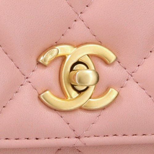 シャネル チェーンウォレット レディース ココマーク ピンク CHANEL