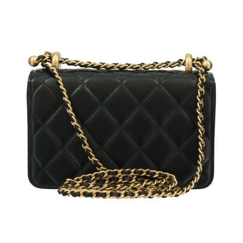 シャネル ショルダーバッグ レディース ココマーク ブラック CHANEL