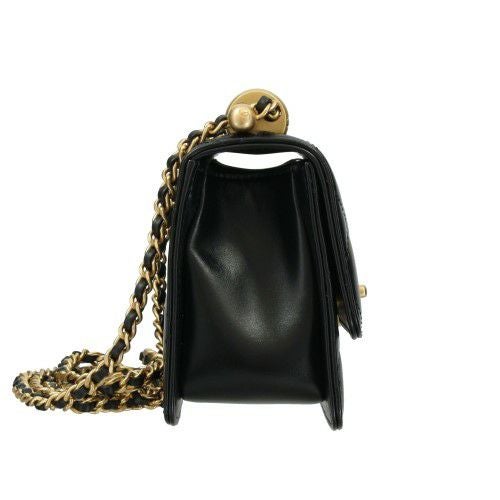 シャネル ショルダーバッグ レディース ココマーク ブラック CHANEL