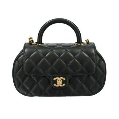シャネル ショルダーバッグ レディース ココマーク ブラック CHANEL