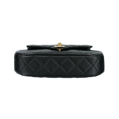シャネル ショルダーバッグ レディース ココマーク ブラック CHANEL