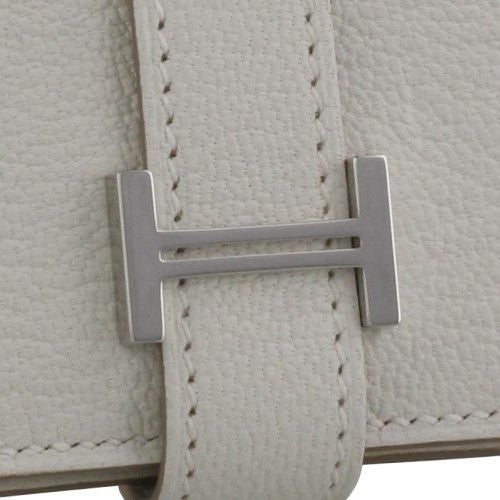 エルメス ベアン ミニ マッシュルーム シェーブルミゾール シルバー