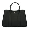 エルメス ガーデンパーティ30 TPM ノワール ネゴンダ シルバー金具 B刻印 HERMES Garden party TPM