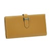 エルメス ベアンスフレ ゴールド ヴォーエプソン シルバー金具 B刻印 HERMES Bearn Soufflet