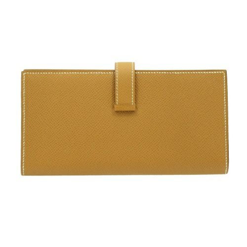 エルメス ベアンスフレ ゴールド ヴォーエプソン シルバー金具 B刻印