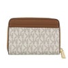 マイケルコース コインケース レディース ホワイト/ブラウン MICHAEL KORS 35H9GTVZ2B VANILLA