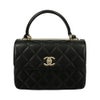 シャネル ハンドバッグ レディース ココマーク ブラック CHANEL A92236 Y60767 94305