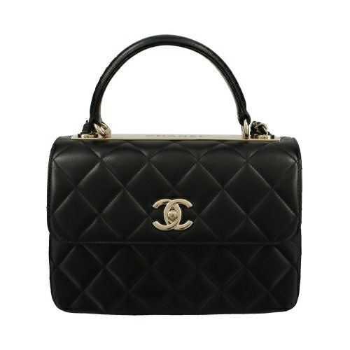 シャネル ハンドバッグ レディース ココマーク ブラック CHANEL A92236 Y60767 94305
