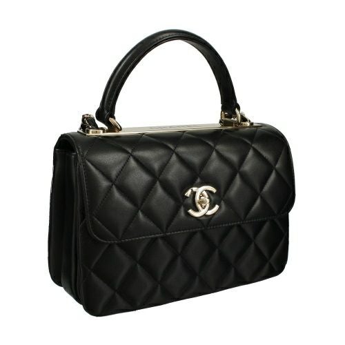シャネル ハンドバッグ レディース ココマーク ブラック CHANEL A92236 Y60767 94305