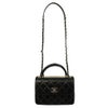 シャネル ハンドバッグ レディース ココマーク ブラック CHANEL A92236 Y60767 94305