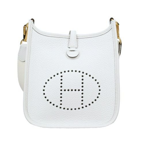 エルメス エヴリンアマゾン TPM ニューホワイト トリヨンクレマンス ゴールド金具 B刻印 HERMES Evelyne TPM