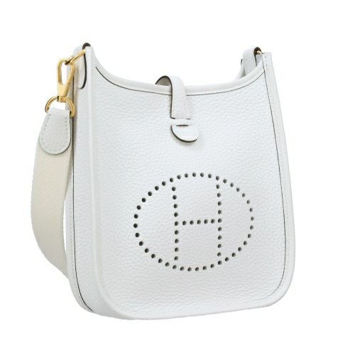 エルメス エヴリンアマゾン TPM ニューホワイト トリヨンクレマンス ゴールド金具 B刻印 HERMES Evelyne TPM