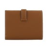 エルメス ベアンコンパクト ゴールド ヴォーエプソン ゴールド金具 B刻印 HERMES BEANT COMPACT