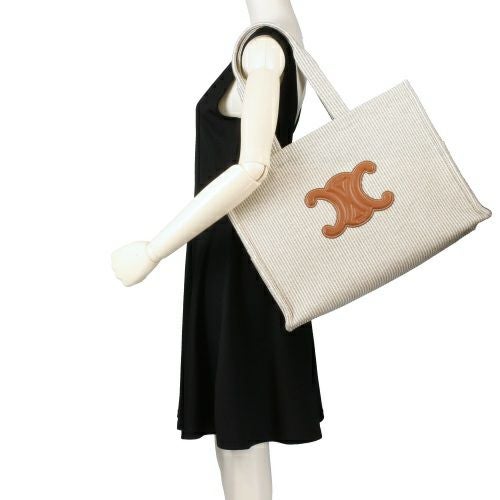 セリーヌ トートバッグ レディース ナチュラル/タン ラージ カバ