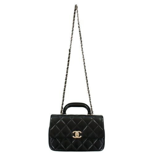 シャネル ハンドバッグ レディース ブラック CHANEL AS4544 B14863