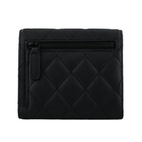 シャネル 三つ折り財布 レディース ブラック CHANEL AP0231 B13639 94305