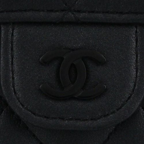 シャネル 三つ折り財布 レディース ブラック CHANEL AP0231 B13639 94305