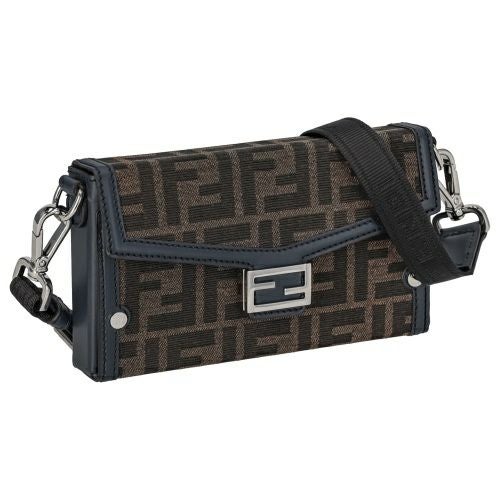 フェンディ ショルダーバッグ メンズ ブラウン フォンポーチFENDI