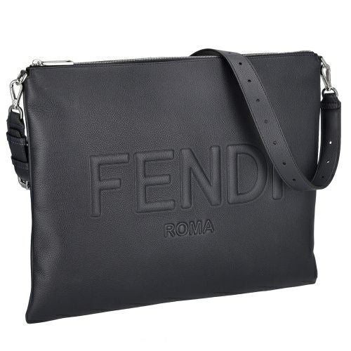フェンディ ショルダーバッグ メンズ ブラック アフター FENDI