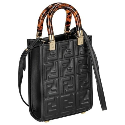 フェンディ ショルダーバッグ レディース ブラック サンシャイン