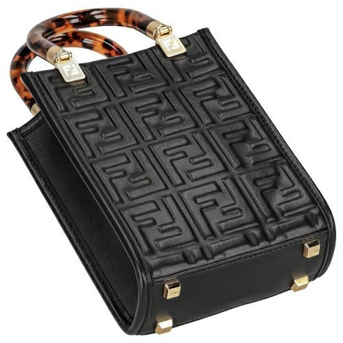 フェンディ ショルダーバッグ レディース ブラック サンシャイン