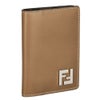 フェンディ 名刺入れ レディース ブラウン FFスクエアFENDI 7M0349 0AFF2 F1M6E