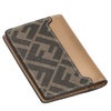 フェンディ 名刺入れ レディース ブラウン FFスクエアFENDI 7M0349 0AFF2 F1M6E
