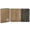 フェンディ 名刺入れ レディース ブラウン FFスクエアFENDI 7M0349 0AFF2 F1M6E