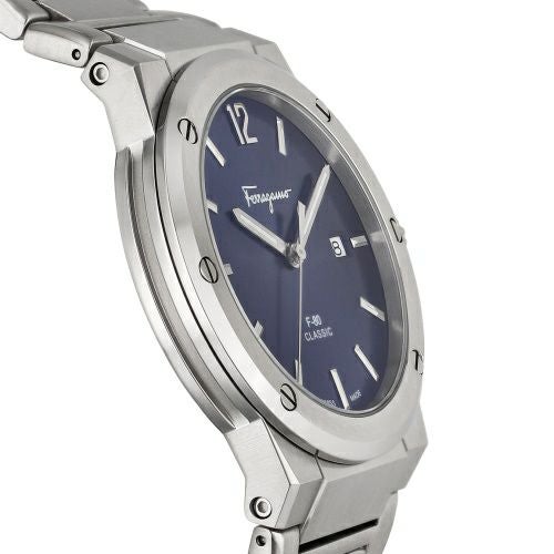 フェラガモ 腕時計 メンズ ブルー F-80CLASSIC FERRAGAMO SFDT01320